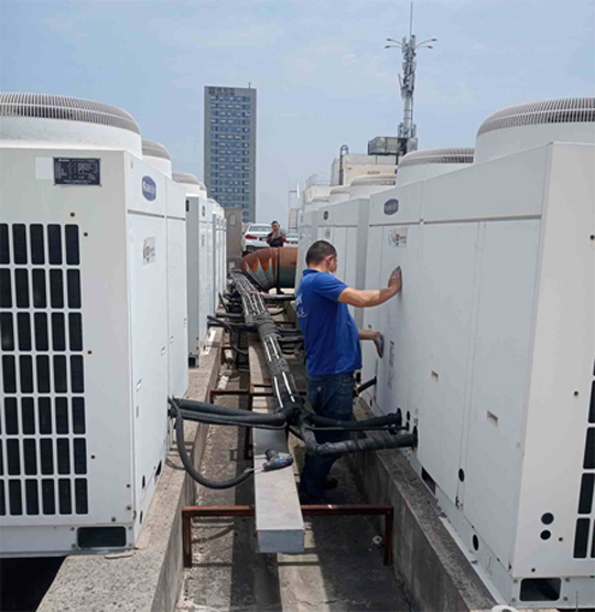 利辛中央空调制热和不制冷系统维修方法